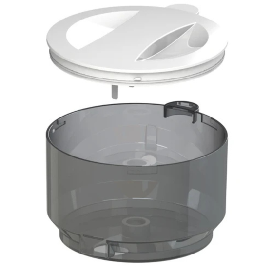 Contenitore della polvere e coperchio per Formula Pro Advanced Bianco 