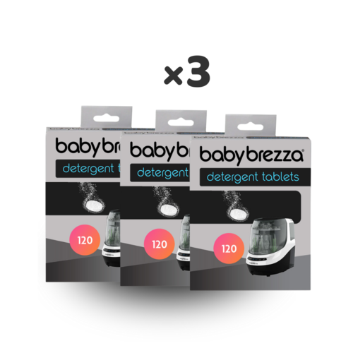 Kit composto da 3 confezioni di pastiglie detergenti per Bottle Washer Pro 