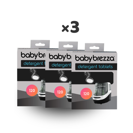 Kit composto da 3 confezioni di pastiglie detergenti per Bottle Washer Pro 
