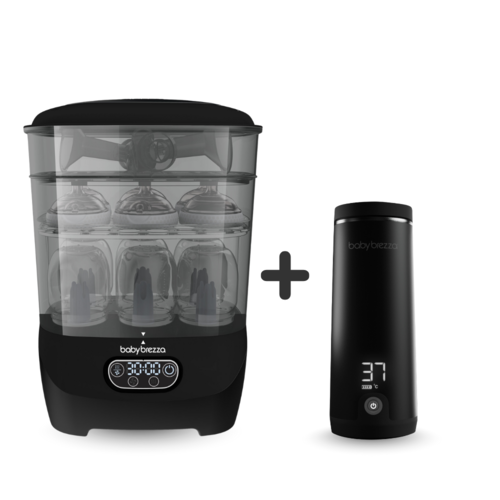 Kit Baby Brezza Sterilizer Dryer Advanced + Scaldabiberon Portatile Superfast 