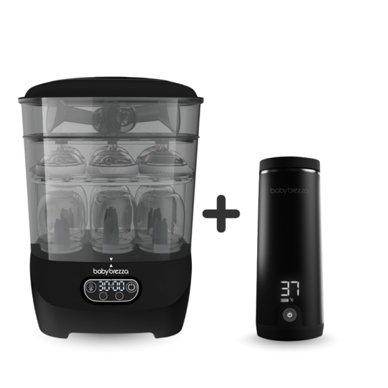 Kit Baby Brezza Sterilizer Dryer Advanced + Scaldabiberon Portatile Superfast 