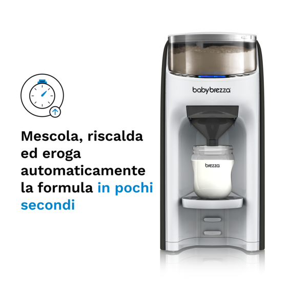 Kit Baby Brezza Formula Pro Advanced + Scaldabiberon Portatile Superfast  (hover)