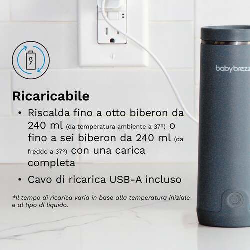 Kit Baby Brezza Sterilizer Dryer Advanced + Scaldabiberon Portatile Superfast 