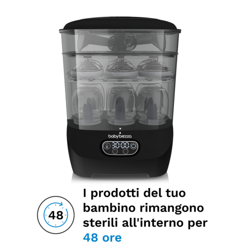 Kit Baby Brezza Sterilizer Dryer Advanced +Instant Warmer 