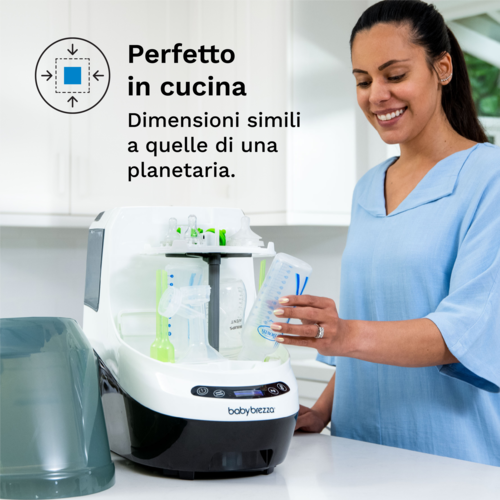 Bottle Washer Pro – Il primo dispositivo completo per lavare, sterilizzare e asciugare i biberon 