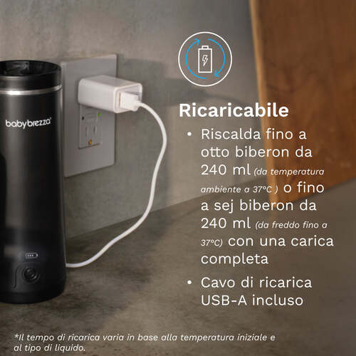 Baby Brezza Scaldabiberon Portatile Superfast 