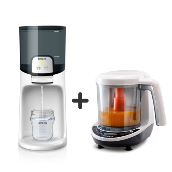 KIT BABY BREZZA INSTANT WARMER + FOOD MAKER DELUXE 
