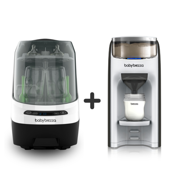 Kit Baby Brezza Bottle Washer Pro + Formula Pro Advanced 