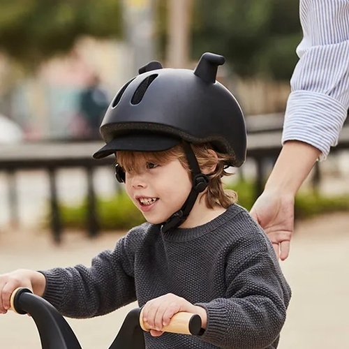 Casco protettivo per bambini Liki con corna, regolabile 45–50 cm 