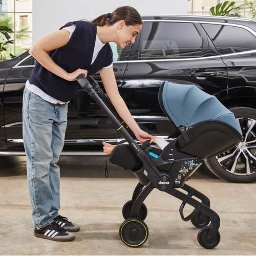 Seggiolino auto 2 in 1 Doona X — 3 posizioni reclinabili (seggiolino auto + passeggino) 