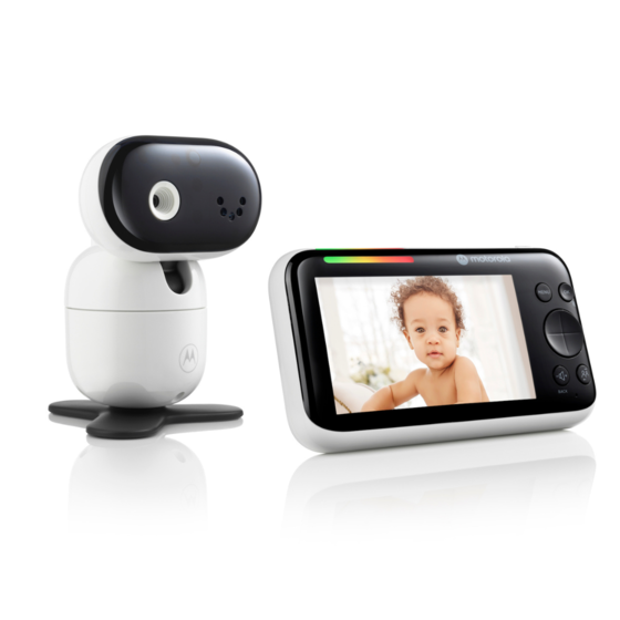 Baby monitor Motorola PIP 5" — HD, panoramica, comunicazione bidirezionale 