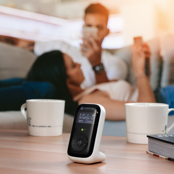 Baby monitor audio Motorola PIP15-2 — suono HD, comunicazione bidirezionale e due unità bambino  (hover)