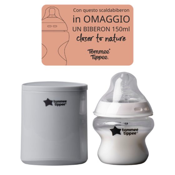 Scalda biberon portatile USB Lets Go + biberon in omaggio 