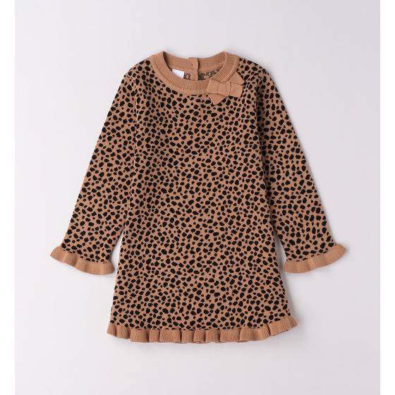 Abito bambina leopardato  (hover)