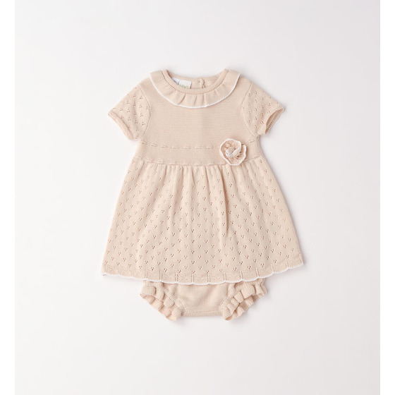Abito con culotte neonata 