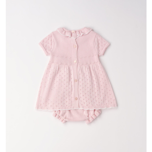 Vestido con bombachos para recién nacida 