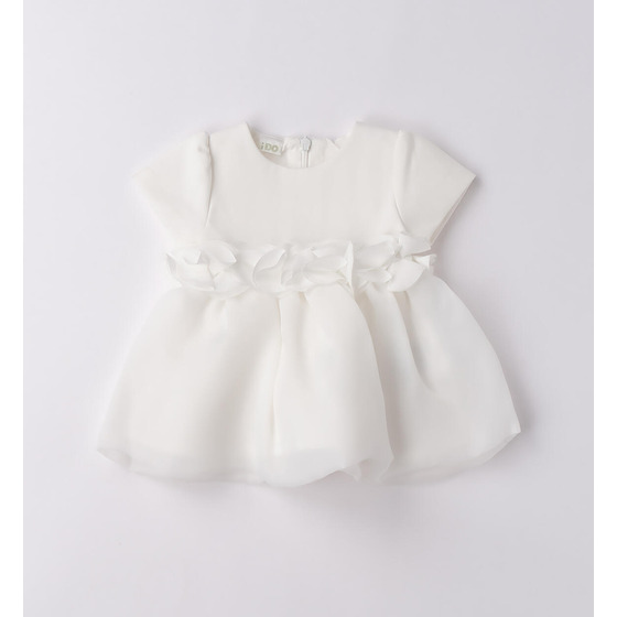 Abito battesimo iDO bambina color panna 
