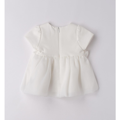 Abito battesimo iDO bambina color panna 