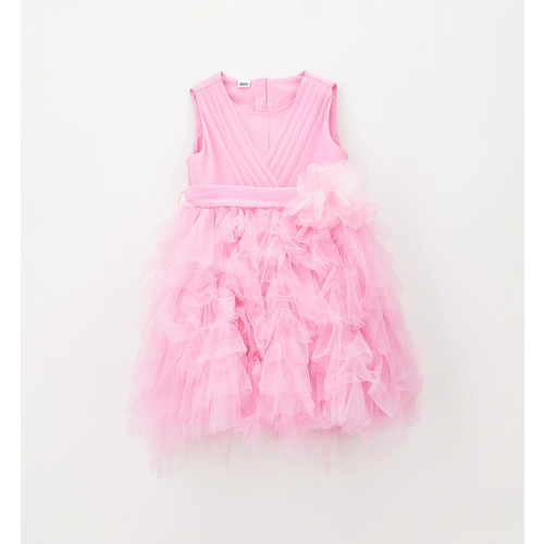 Elegantes aquamarin Kleid für Mädchen iDO 
