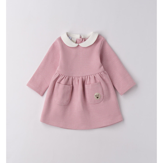Abito elegante neonata rosa antico iDO 