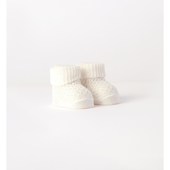Babbucce neonati iDO MILK - morbide e comode 