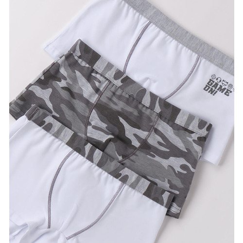 Boxer per bambino iDO grigio 
