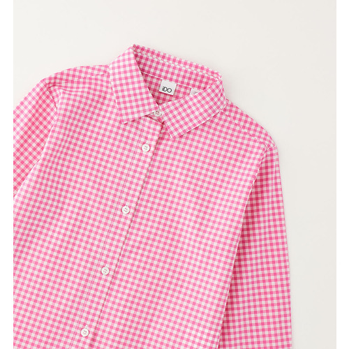 Camisa de cuadros para niña iDO ROSA 