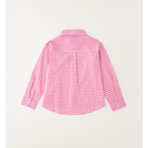 Camisa de cuadros para niña iDO ROSA 