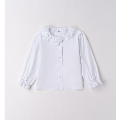 Camicia elegante bianca da bambina iDO 