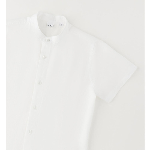 Chemise blanche coréenne pour garçon iDO 