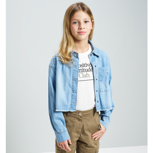 Camicia da ragazza iDO HELLBLAU 