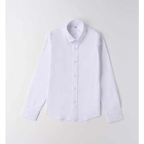 Camicia elegante bianca da ragazzo iDO 