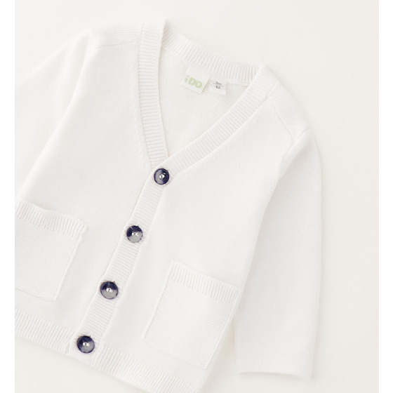 100% cotton baby cardigan  (hover)