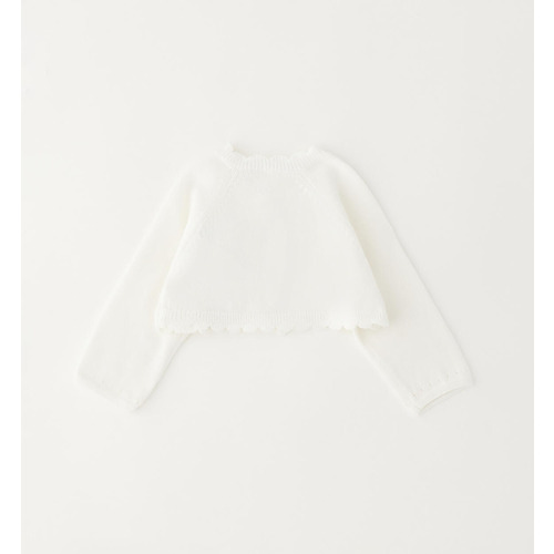 Cremefarbener Cardigan für Mädchen iDO 