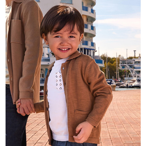 Cardigan pour enfant iDO beige 