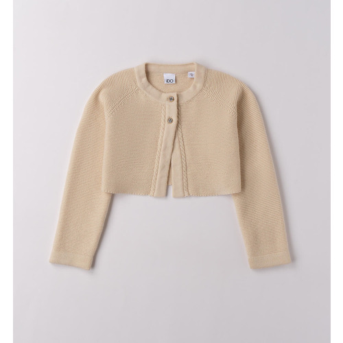Cardigan iDO für Mädchen in Ecru 