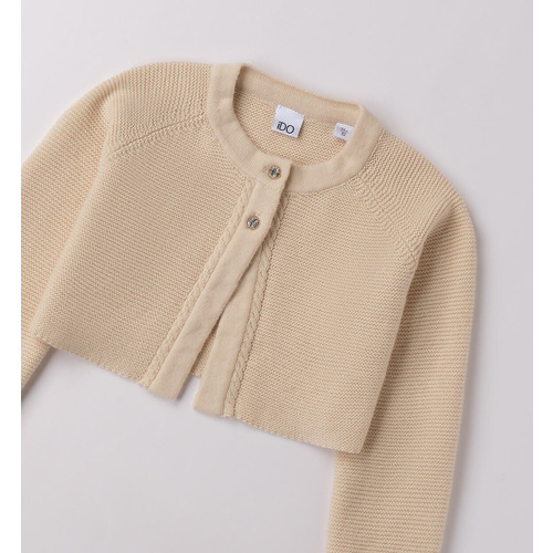 Cardigan iDO für Mädchen in Ecru 