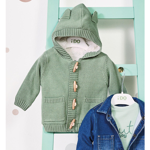 Baby-Winterstrickjacke 