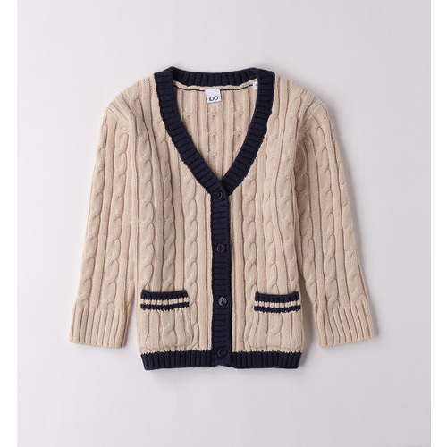 Crystal Gray Mädchen-Strickjacke von iDO 
