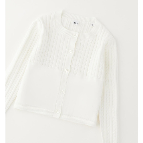 Beiger Cardigan für Mädchen iDO 