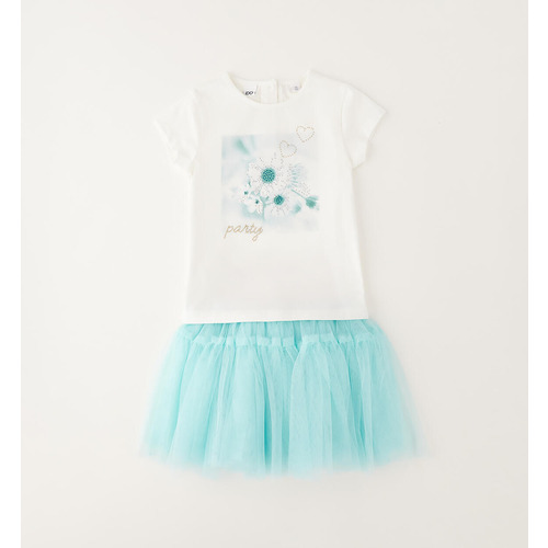 Conjunto iDO de niña con falda 