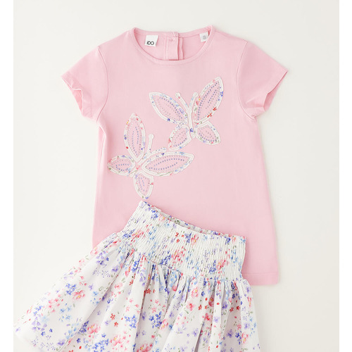 Completo estivo iDO per bambina, rosa 