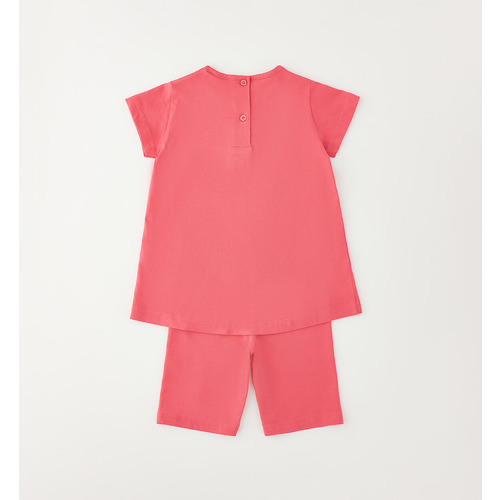 Conjunto de leggings para niña iDO color CORAL 