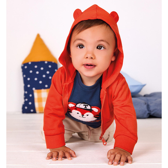 100% cotton sweatshirt for newborn 