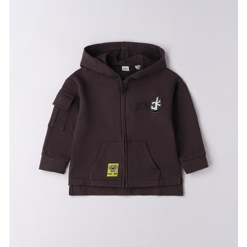 Felpa bambino con zip 