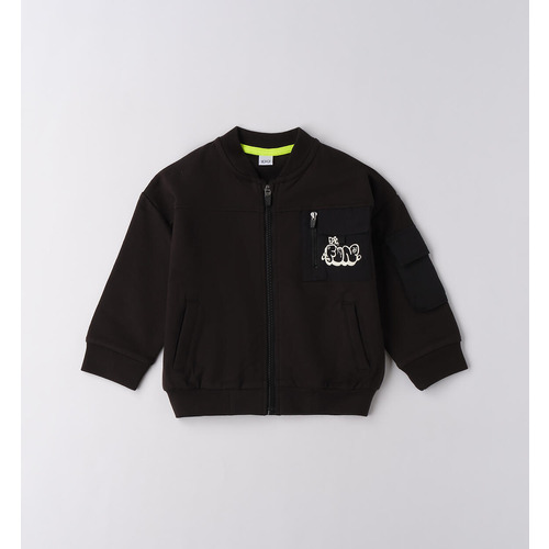 Schwarzer iDO Pullover für Jungen 