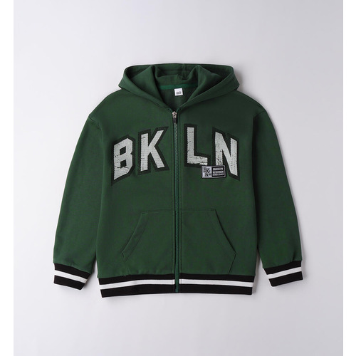 Sweat à capuche iDO garçon, vert vif 
