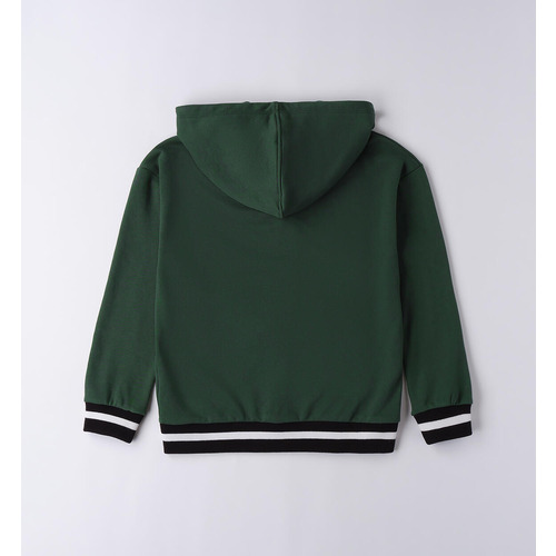 Sweat à capuche iDO garçon, vert vif 