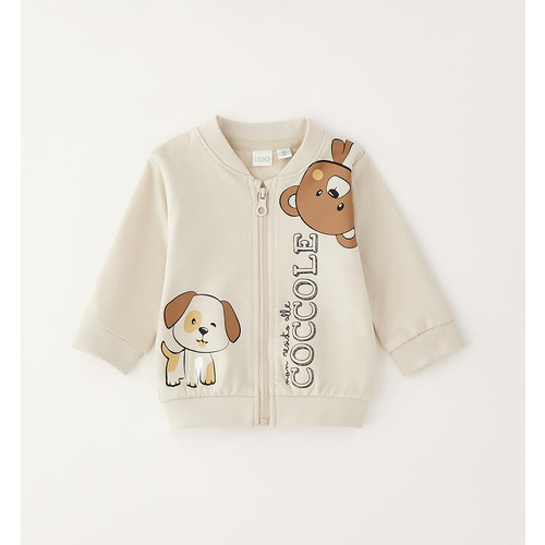 Baby-Sweatshirt mit Reißverschluss iDO NAVY 
