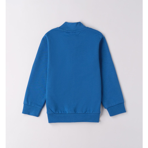 Sudadera iDO para niño, 100% algodón, turquesa 